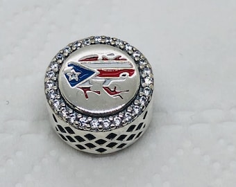 Puerto Rico Flag Exclusive Bead Charm/Travel Charm/Christmas gifts|S925 Sterling Silver Jewelry|Charm Bracelet|with gift Box