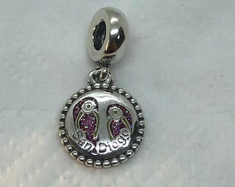 Pandora San Diego baumeln Charme/Kalifornien Charme/Strand Reisecharme|Geburtstagsgeschenk|S925 Sterling Silber Schmuck|Charms Armbänder|mit Geschenk Box
