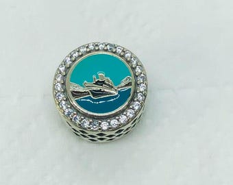 Inside Passage Alaska Exclusive Bead Charm/Travel charm/Christmas gifts|S925 Sterling Silver Jewelry|Charm Bracelet|with gift Box