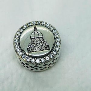 Firenze Florence Italy Charm/Santa Maria del Fiore Firenze charm/Travel charm/Christmas gifts|S925 Sterling Silver Jewelry Charm |with Box
