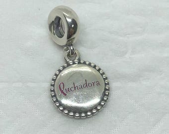 Pandora Luchadora Exclusive Dangle charm/Travel charm|S925 Sterling Silver Jewelry|Charm Bracelets|with gift Box