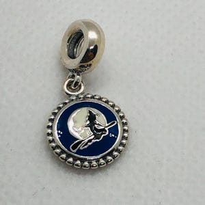 Zawieszka Pandora Halloween Evil Witch Vintage Beads Dangle Charm/prezent na podróż | Biżuteria ze srebra próby 925 | Bransoletka z zawieszkami | Darmowe pudełko prezentowe