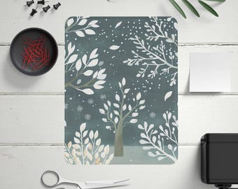 Whimsical Winter  Tree iPad Cover