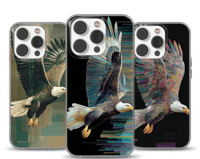 King off air Eagle Phone Case, TPU Gel Cover