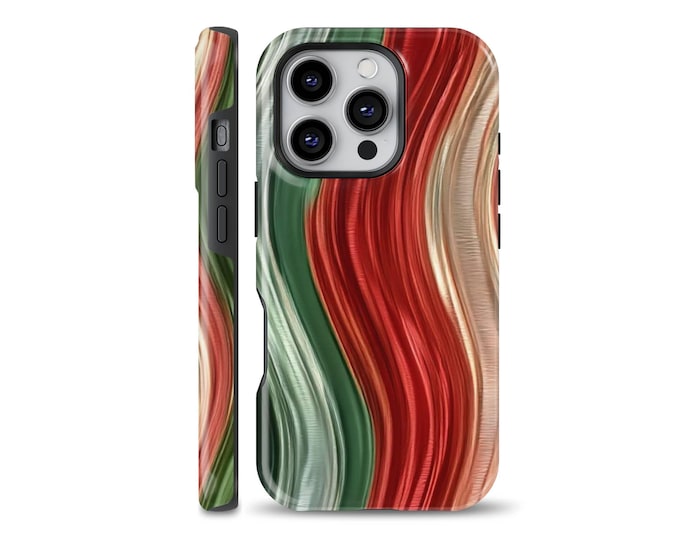 Elegant Lines  MagSafe Phone Case  iPhone 17 Pro, 16, 14 Pro Max, 13, 12 | Dual Protection, Stylish Cover, Gift for Her