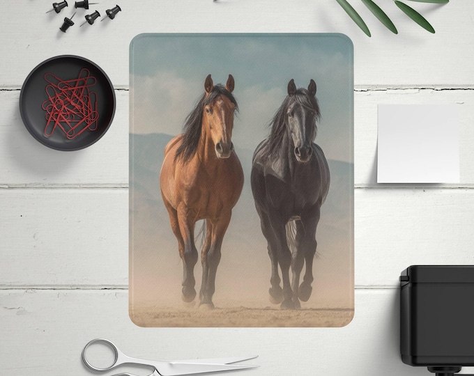 Running Horse iPad Case Elegant Couple cover for iPad 12.9, 10.9,  Pro 13