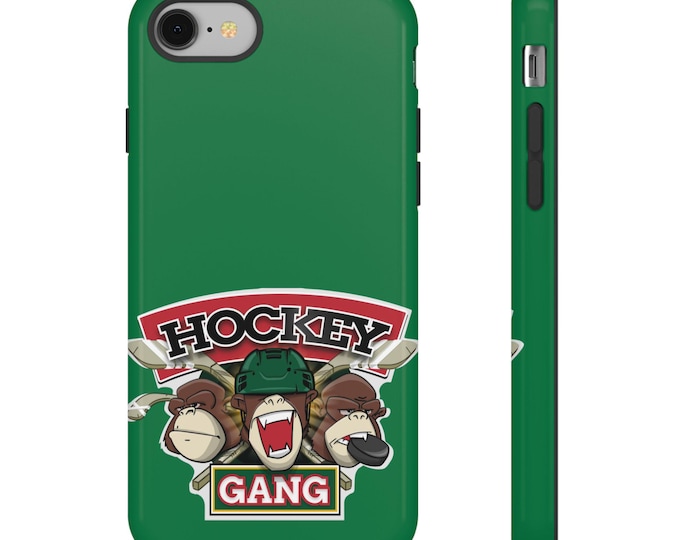 Hockey Gang Monkeys Phone Case | for Ice Hockey Fans