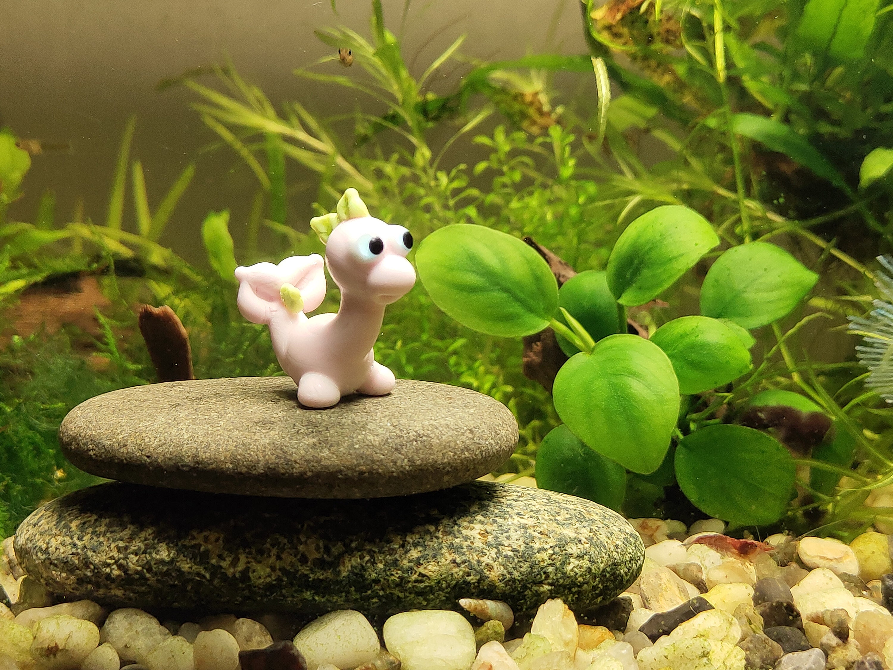 AQUARIUM DECORATION Dragon figurine Fish tank decor DINO Etsy