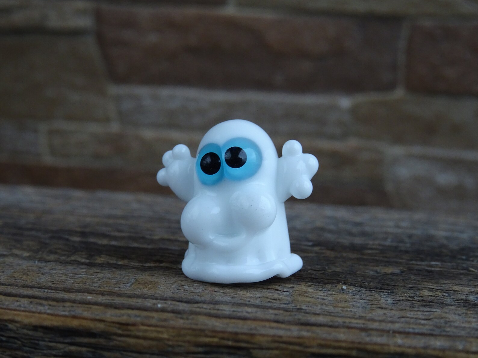 PASTEL HALLOWEEN Ghost Ornaments Glass Ghost Miniature Ghost Etsy