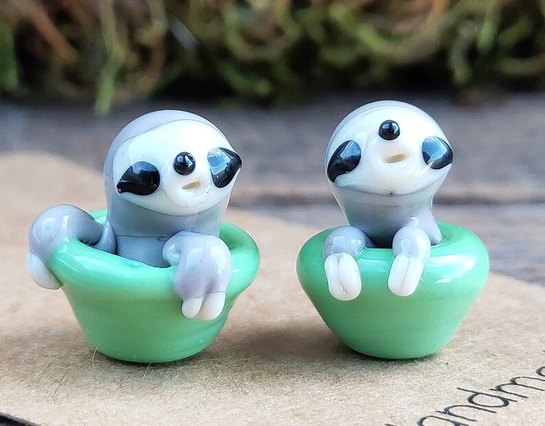 miniature sloth figurine