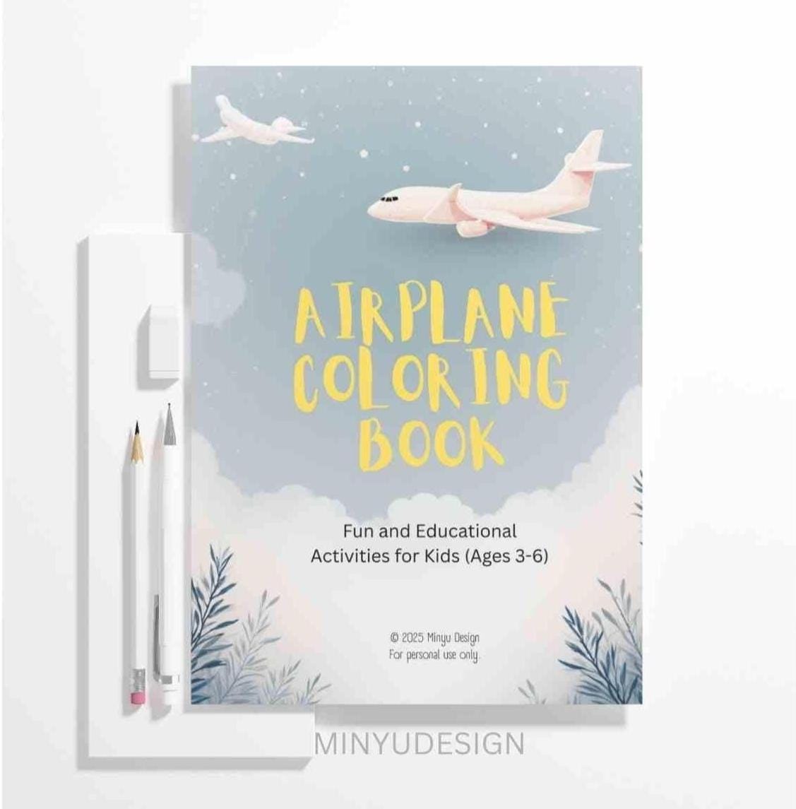 37 Easy Airplane Crafts for Kids: Perfect for All Ages 25 40 Printable Airplane Coloring Book for Kids - Fun & Creative…