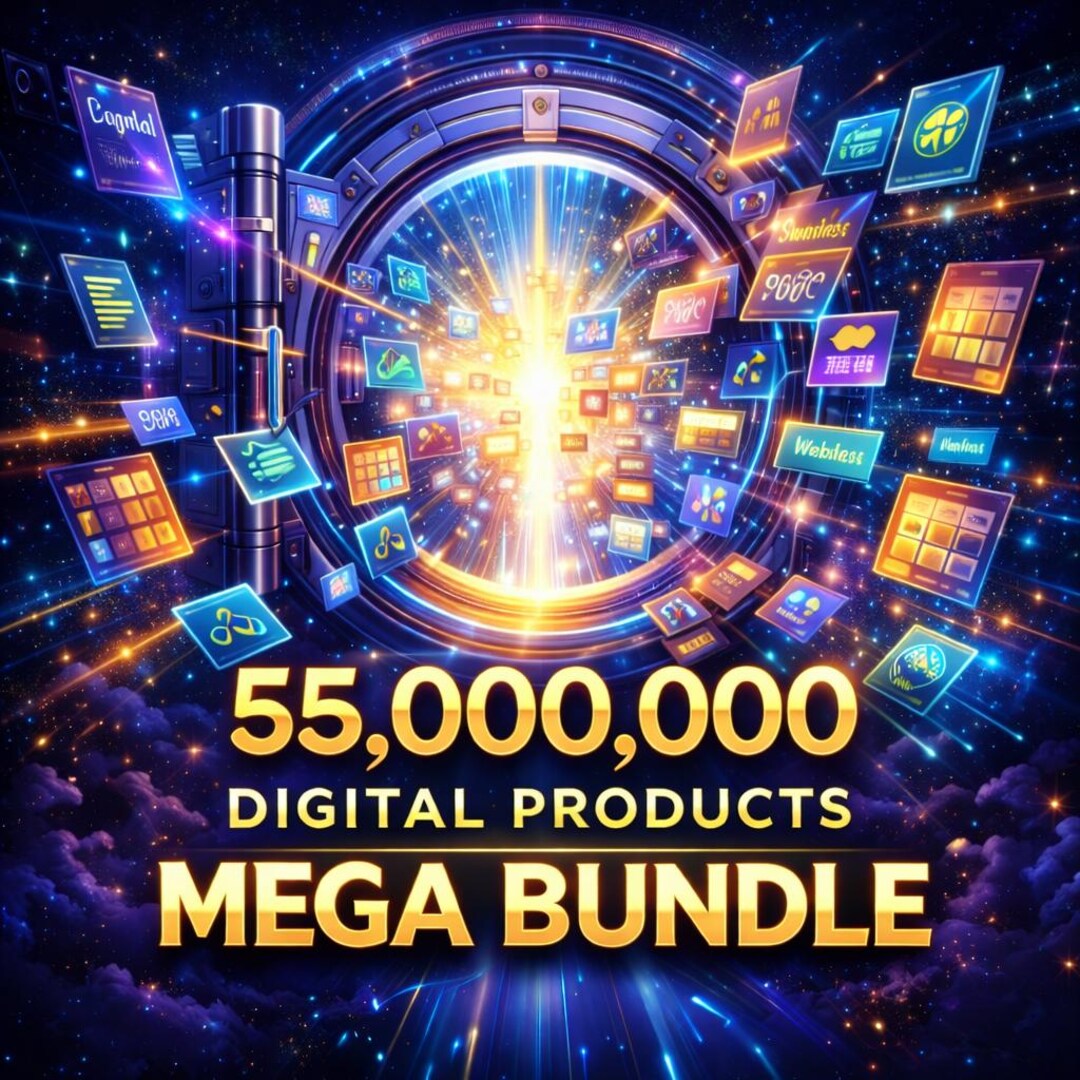 55 Million+ PLR MRR Digital Products Mega Bundle | Resellable Ebooks ...