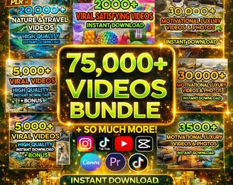 Plus de 75 000 bobines virales, TikTok, Instagram et YouTube