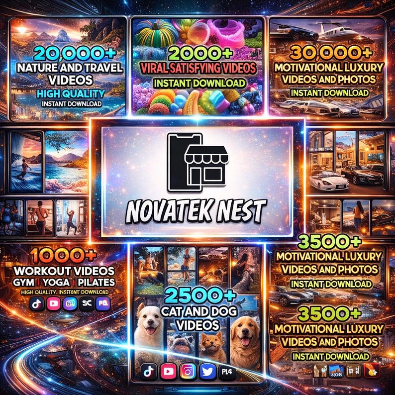 100,000+ Viral Reels Bundle PLR MRR, AI Animated Content, Viral reels, TikTok, Instagram, YouTube image 2