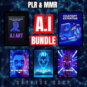 AI Mega Bundle, PLR & MRR Ebook, Video Course, Chat Gpt, and much more (Digital Download)