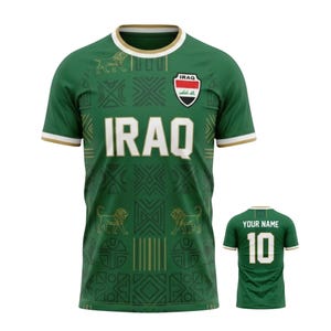 Iraq World Cup 2026 Jersey Custom Name Number Football Shirt Fan