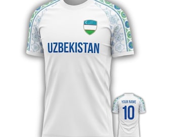 Uzbekistan World Cup 2026 Jersey Custom Name Number Football Shirt Fan