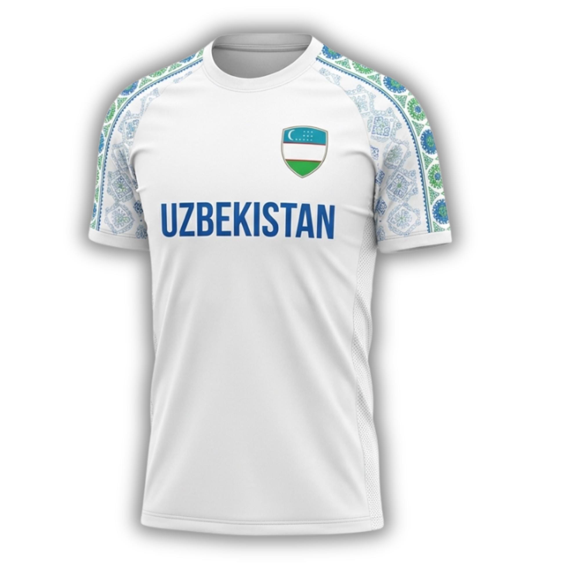 Uzbekistan World Cup 2026 Jersey Custom Name Number Football Shirt
