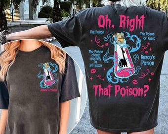 Personalized Kuzco's Poison Yzma'S Extract Of Llama Shirts, Kronk & Yzma, Disneyland, Disney Villains Emperor's New Groove Tee