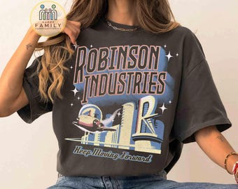 Vintage Disney Robinson Industries Meet The Robinsons Shirt, Keep Moving Forward Shirt, Family Vacation Tee, Disneyland Family Matching Trip