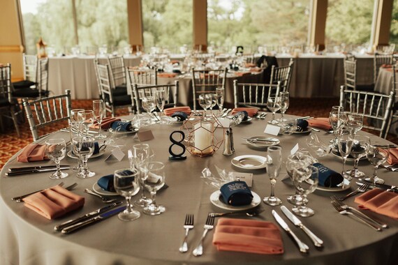 Standing Wooden Table Numbers for Weddings, Rustic Seating Markers for Events, Reception Essential Decoration, Seating Numbers
