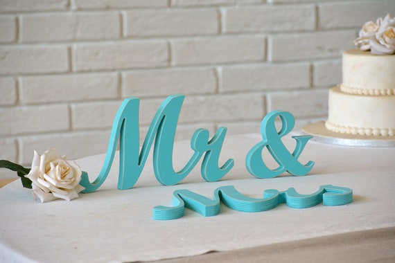 Diy Mr And Mrs Sign Wedding Sweetheart Table Decor Svetulka Etsy