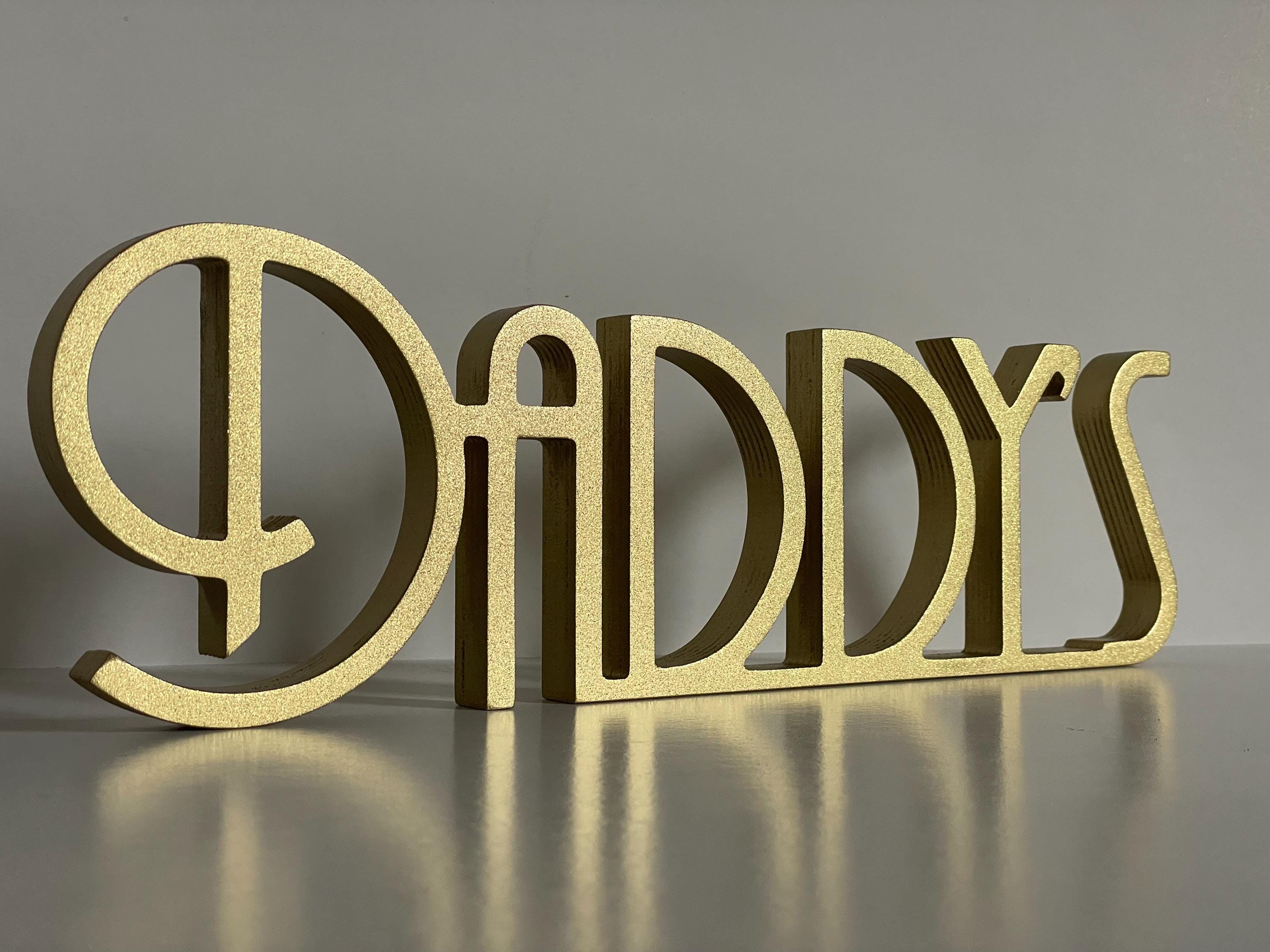 Gatsby inspired wooden letters ART DECO sign COCKTAILS, Gifts, Wedding Gatsby style, Gifts Party sign