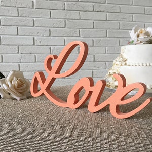 Letras 3D personalizadas para letreros de recepción de bodas, letras de madera, pastel, libro de visitas, amor, letrero de bienvenida o cualquier palabra, pedido personalizado. Guión