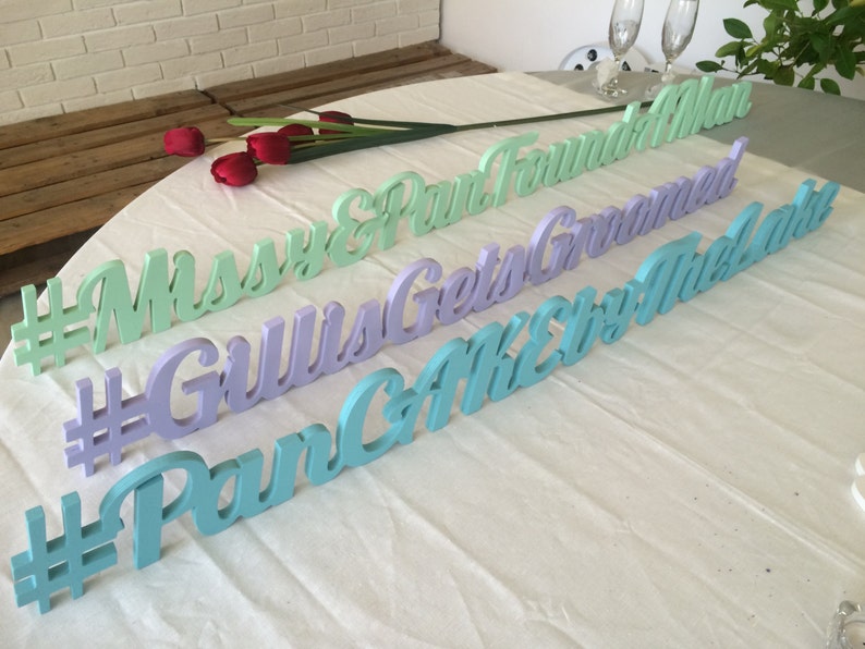 Party hashtag sign. Hash tag for party. Wedding Sign. Hashtag. Etsy