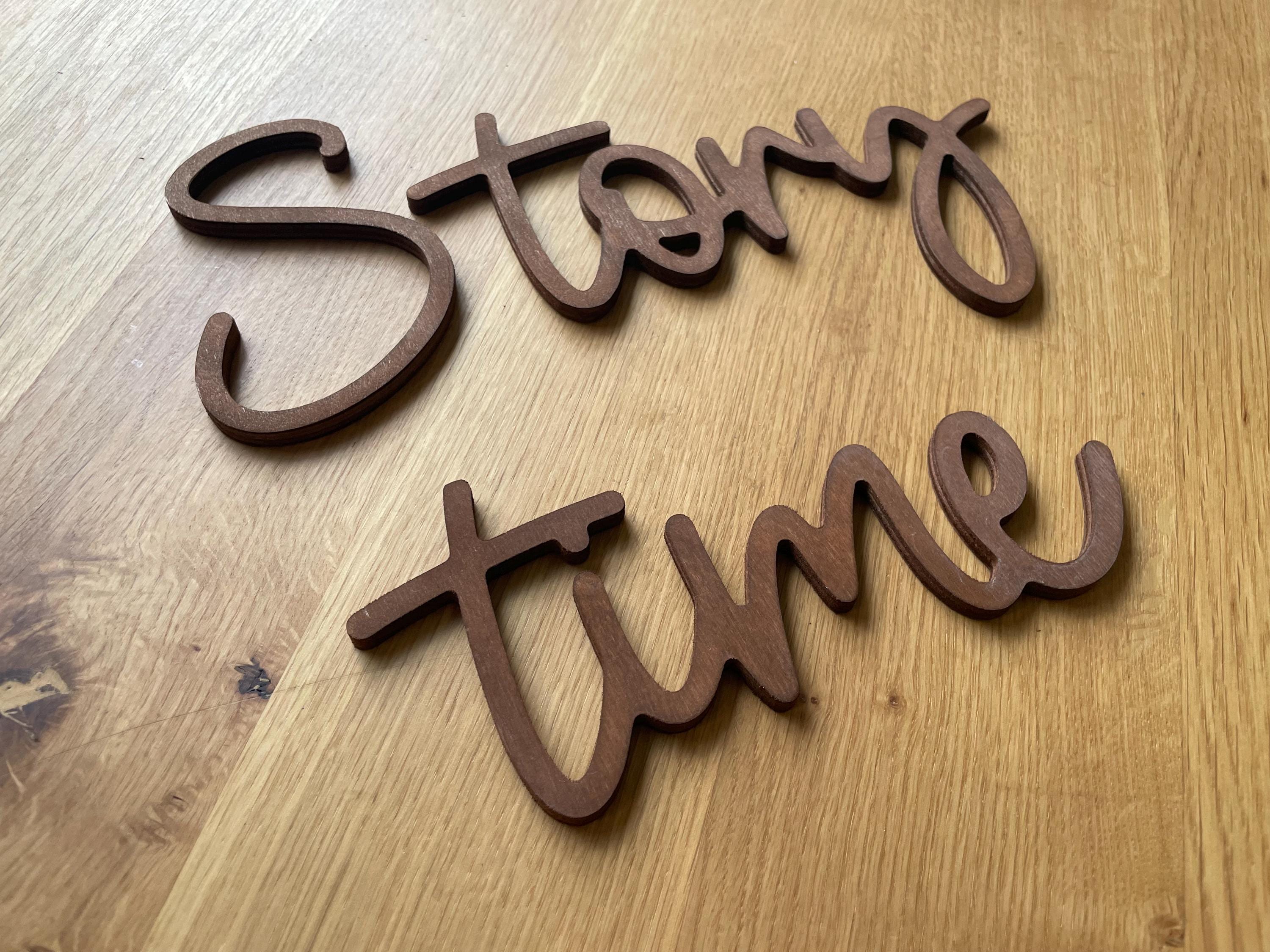 Story Tree Sign Wooden Story Time Sign for Nursery | Rustic Wall Decor for Kids Room ...