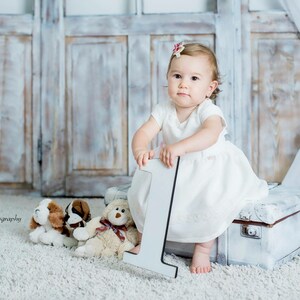 Holzzahl Bilder für einjähriges Baby Geburtstag Bilder Requisiten Kinder, Geburtstagsparty Dekor