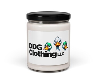 DDG Clothing logo Candle | Scented Soy Candle 9oz