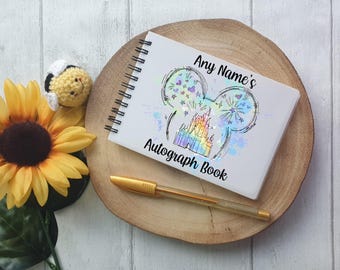 Disney Themed Autograph Book