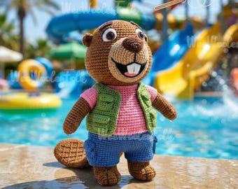 Handmade Nibbles Crochet Doll, Nibbles Hamster Doll, Zootopia 2 Inspired Crochet Doll, Disney Amigurumi Gift, Custom Kids Birthday Gift