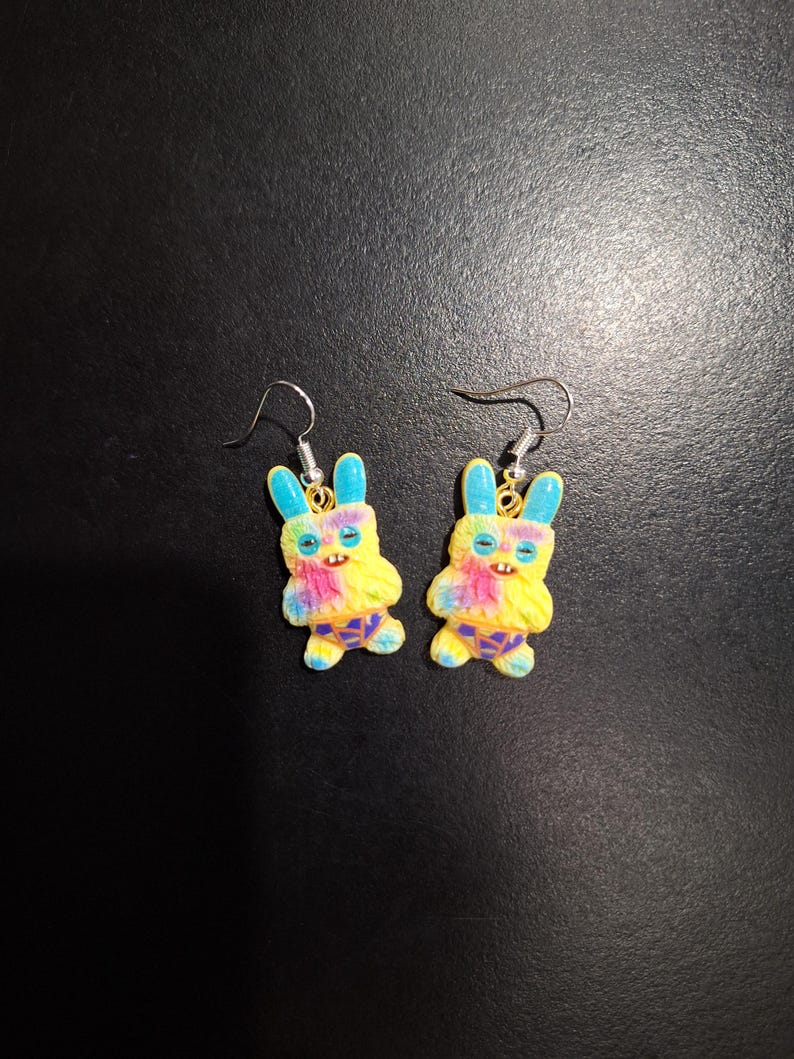 Acrylic Fuggler Earrings image 12