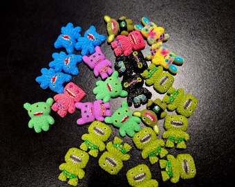 Acrylic Fuggler Earrings