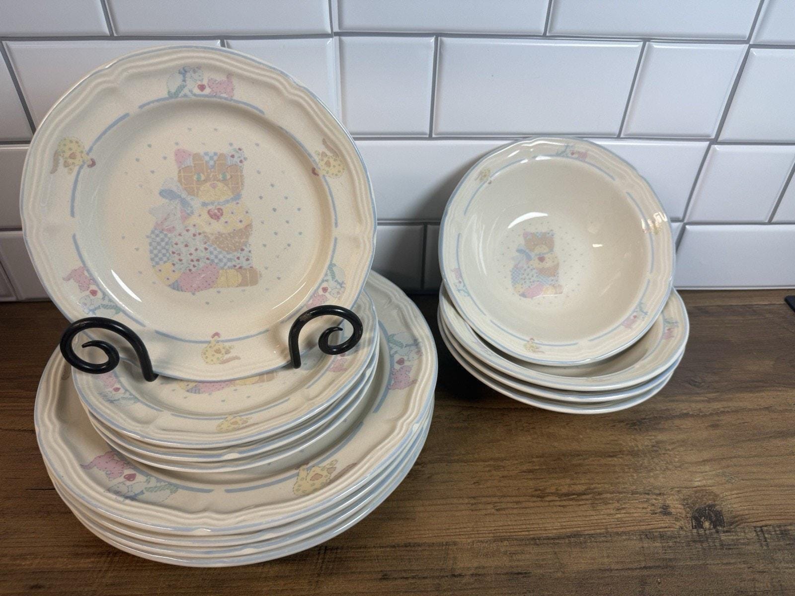 Vintage cat plate - Etsy 日本
