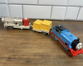 Thomas andFriends Thomas Plarail Jet Engine & Cargo Carriage Train Box Car WORK