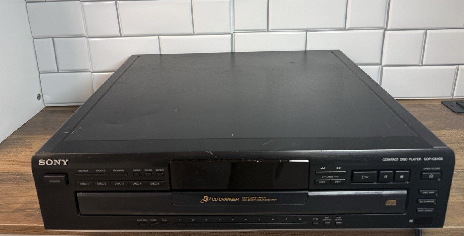 Sony Cd Player Made in Japan - Etsy