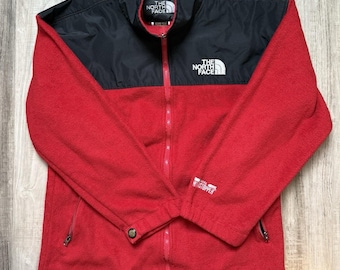 Chaqueta polar vintage The North Face Gore-Tex Windstopper Talla Mediana Roja