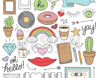 Scarica Gratis Images Hand Drawn Clipart Etsy salutations