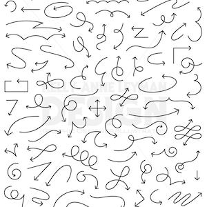 Clipart de Seta, Clipart de Setas Digitais, Conjunto de Clip Art, Clipart Digital, Uso Comercial, Download Digital, Gráficos Vetoriais, Download Instantâneo