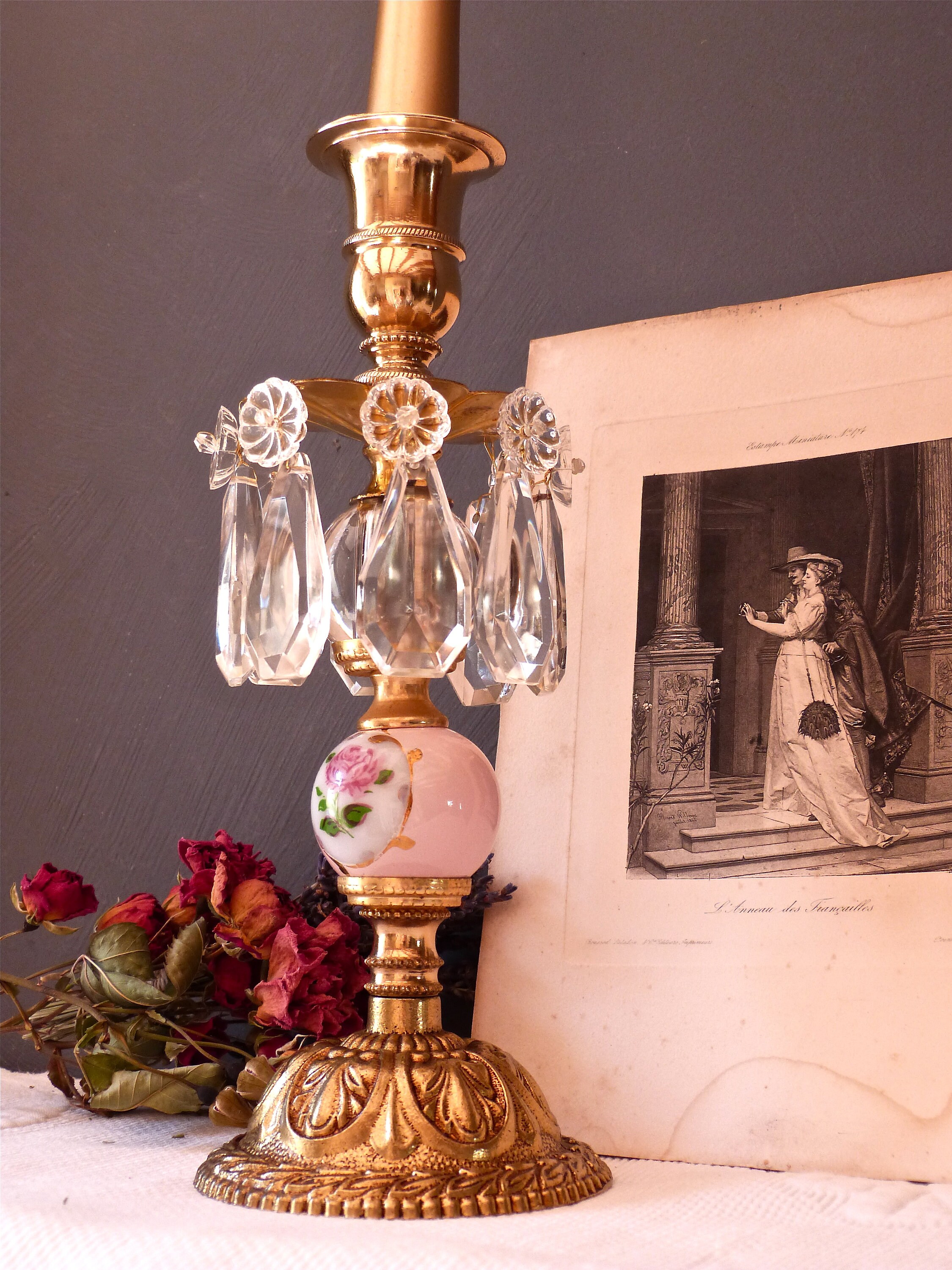 crystal Drop Candlestick