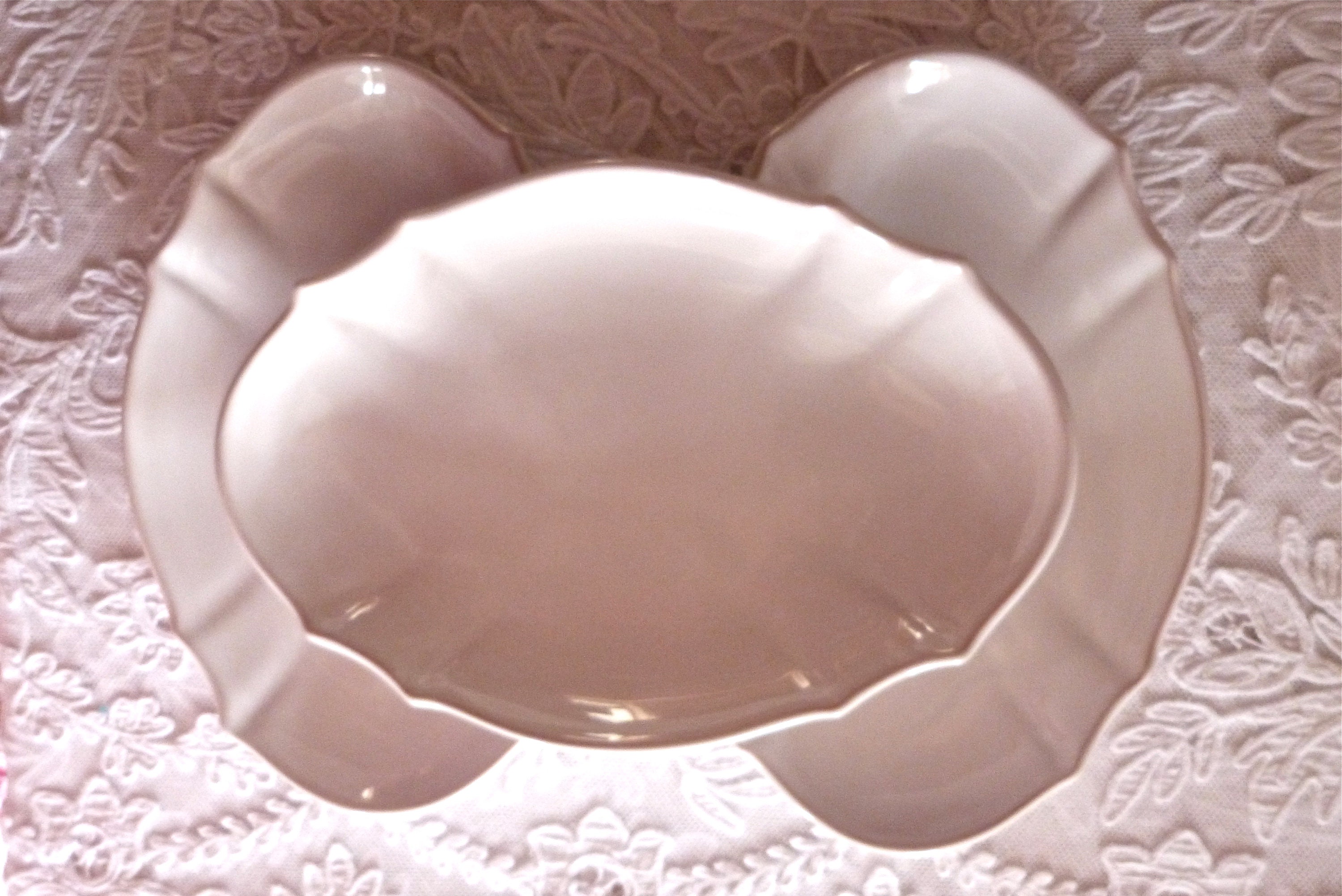 Pierre Motton Gien 3 Faïence de Plats Ovales - Fait Par Gien Vintage Français 3Dishes Pour Français