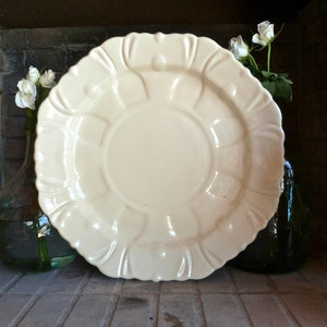 17.5&quot; diam.  AUBAGNE Ravel dish - Enormous Provence terracotta centerpiece - made by RAVEL