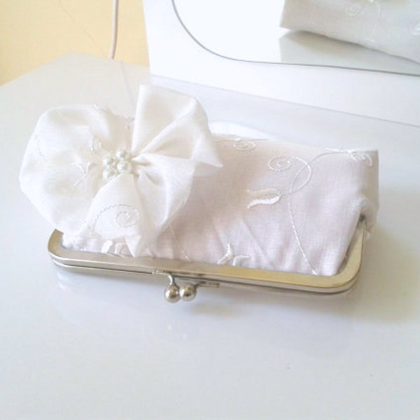 Ivory Bridal Clutch - Etsy