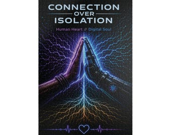 Connection Over Isolation | Premium 1014-Piece Jigsaw Puzzle | Original Artwork by Glitched Genius