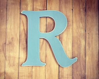 Letter R Wall Decor Etsy