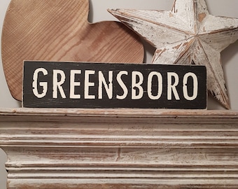 Personalized Sign, Custom City, State, Country Name Gift, Traveller Wooden Sign Boards for Home Decor, Housewarming and Wedding Present Idea