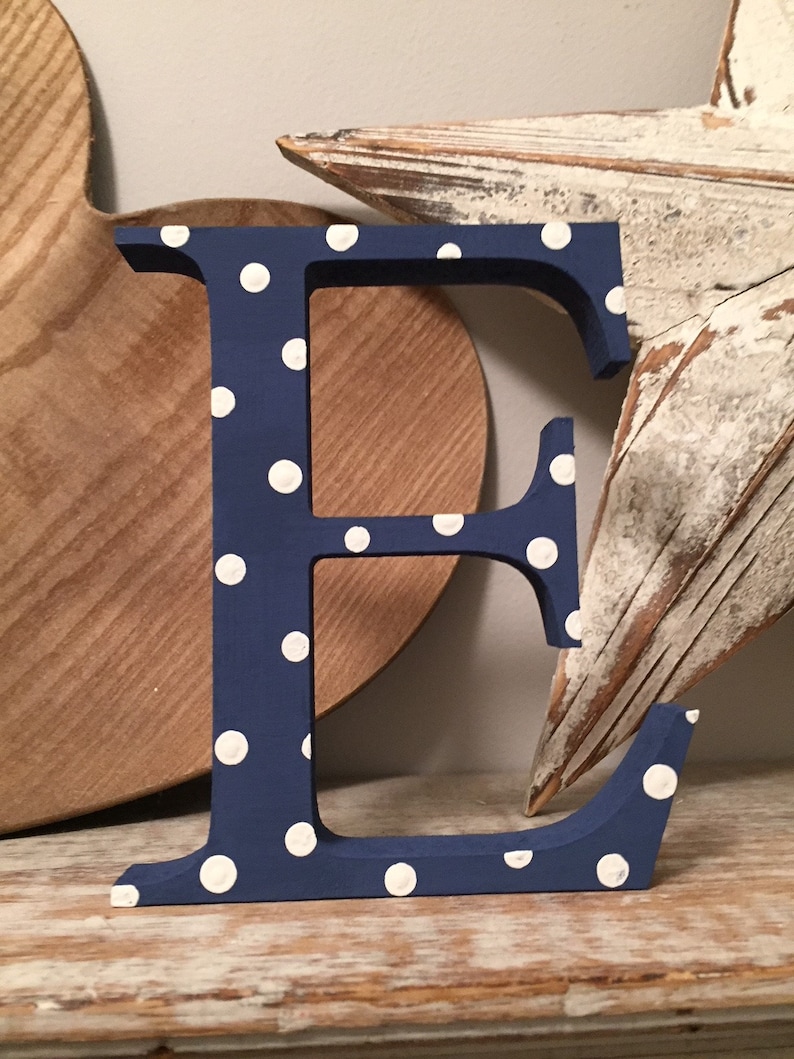 Painted Wooden Letters 'E' - 25cm X 18mm - Georgian Font - Various ...